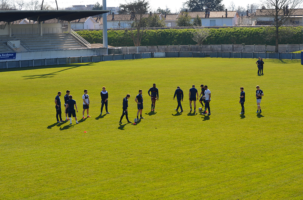 UBB Entraînement au Stade Bordelais